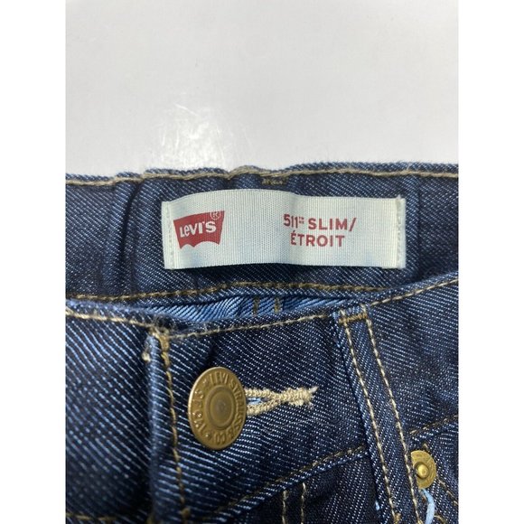 Youth Boys Denim Levis Jeans - Slim Fit - Size 12 (26x26) - Good Conditionm - Picture 6 of 9